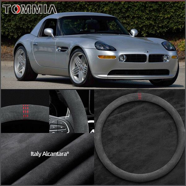 o type 15" non-slip black alcantara suede car steering wheel cover for bmw z8
o type 15" non-slip black alcantara suede car steering wheel cover for bmw z8