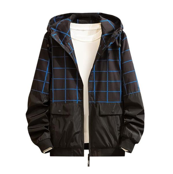 men's jackets vogue nice plaid print letters mosaic hooded jacket long sleeve hip hop street trendy loose zipper pocket men, Black;brown
men's jackets vogue nice plaid print letters mosaic hooded jacket long sleeve hip hop street trendy loose zipper pocket men, Black;brown