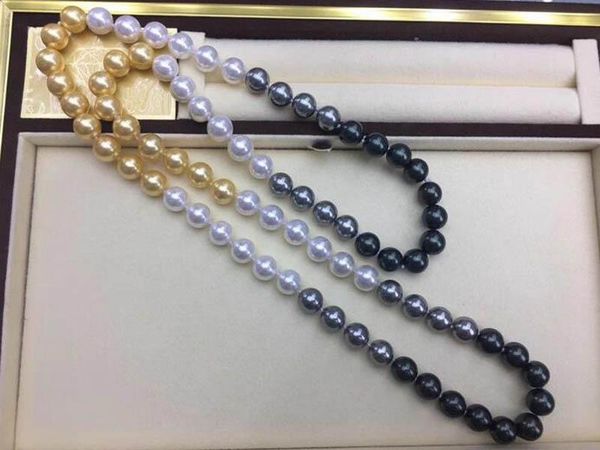 souths еа 10-11mm круглого юга моря многоцветного жемчужного ожерелья 38inch, Silver
souths еа 10-11mm круглого юга моря многоцветного жемчужного ожерелья 38inch, Silver