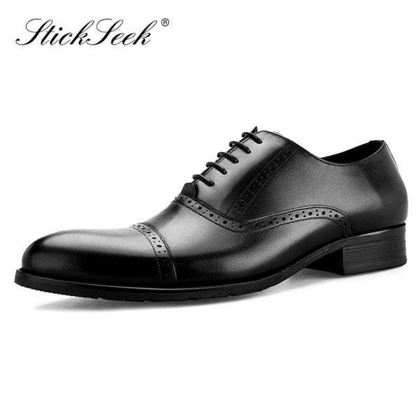 vintage genuine leather formal dress party man semi brogue shoes british design medallion men's banquet wedding oxfords sk133, Black
vintage genuine leather formal dress party man semi brogue shoes british design medallion men's banquet wedding oxfords sk133, Black