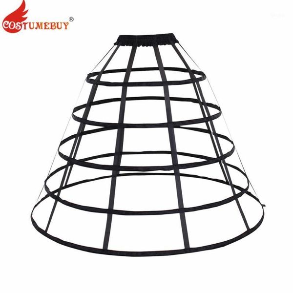 costumebuy gothic lolita birdcage 2 3 5 hoop petticoat underskirt medieval victorian rococo circle fishbone crinoline pannier1, Silver
costumebuy gothic lolita birdcage 2 3 5 hoop petticoat underskirt medieval victorian rococo circle fishbone crinoline pannier1, Silver