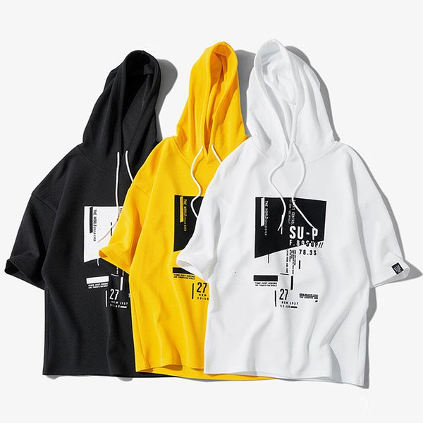 2021 summer hooded fashion casual cotton short sleeve brand good quality men t-shirt printed lyc5, White;black
2021 summer hooded fashion casual cotton short sleeve brand good quality men t-shirt printed lyc5, White;black