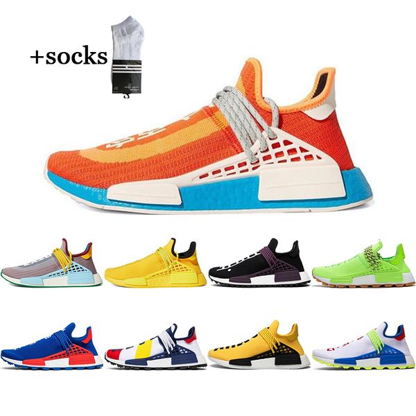 2021 with socks human race hu pharrell williams women running shoes white black yellow homecoming purple mens trainer sports sneakers, White;red
2021 with socks human race hu pharrell williams women running shoes white black yellow homecoming purple mens trainer sports sneakers, White;red