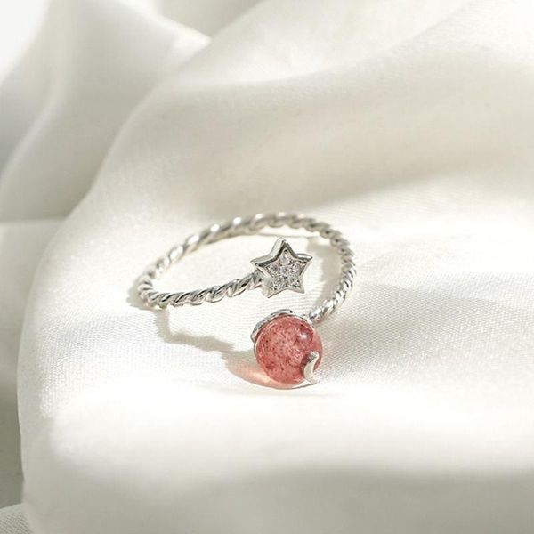 cluster rings obear strawberry crystal heart opening star moonstone siver plated personality female resizable, Golden;silver
cluster rings obear strawberry crystal heart opening star moonstone siver plated personality female resizable, Golden;silver