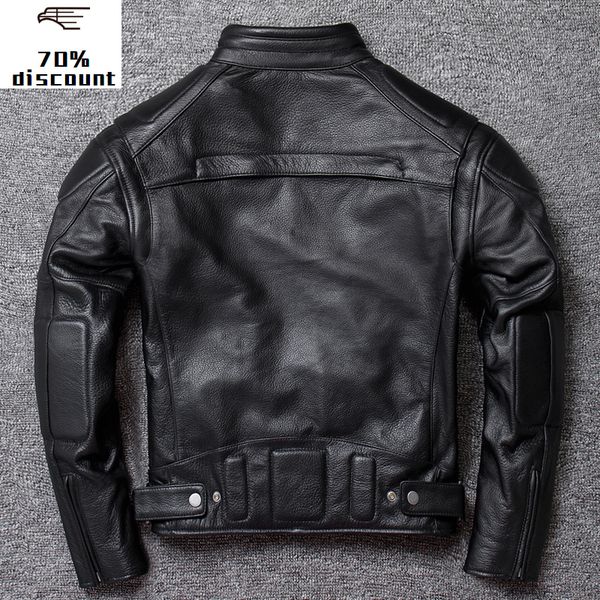 2020 new men's genuine leather jacket men leather jacket with removable avirex fly air force flight sheepskin coat winter x1025, Black
2020 new men's genuine leather jacket men leather jacket with removable avirex fly air force flight sheepskin coat winter x1025, Black
