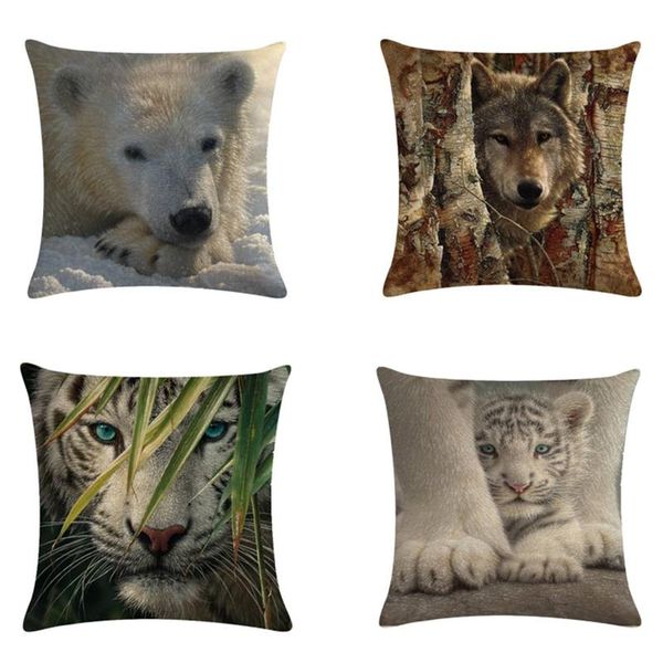 animal cushion cover wildlife tiger lion pillowcase for sofa throw pillow cover pillow case
animal cushion cover wildlife tiger lion pillowcase for sofa throw pillow cover pillow case