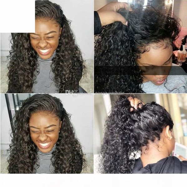 new arrival virgin brazilian wet and wavy human hair fulll lace wigs water wave natural hairline front lace wigs with baby hair 130%, Black;brown
new arrival virgin brazilian wet and wavy human hair fulll lace wigs water wave natural hairline front lace wigs with baby hair 130%, Black;brown