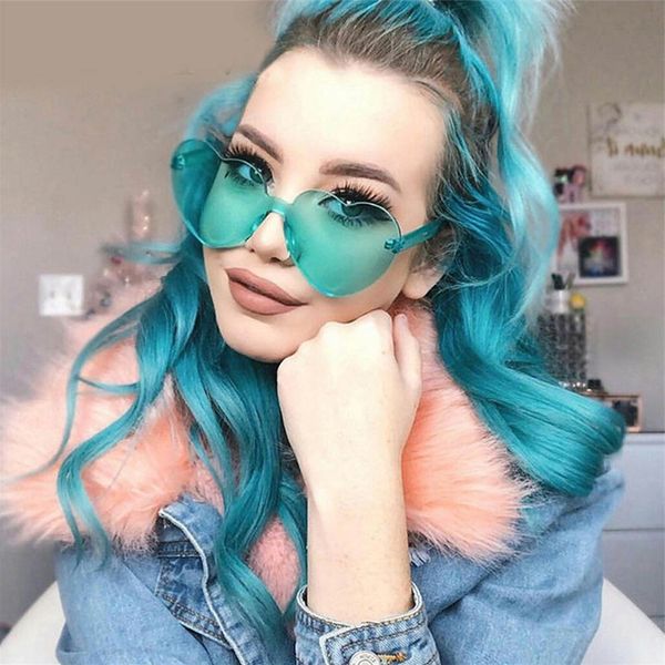 new 2020 fashion heart sunglasses women men brand design rimless wave eyewear luxury trending narrow sun glasses streetwear
new 2020 fashion heart sunglasses women men brand design rimless wave eyewear luxury trending narrow sun glasses streetwear