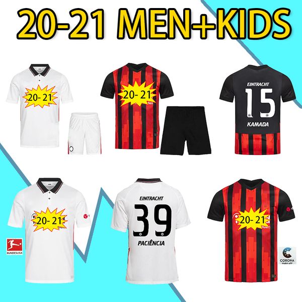 2020 eintracht frankfurt + kids kit quality soccer jersey 20 21 frankfurt home away de guzman away chandler quality football uniform, Black;yellow
2020 eintracht frankfurt + kids kit quality soccer jersey 20 21 frankfurt home away de guzman away chandler quality football uniform, Black;yellow