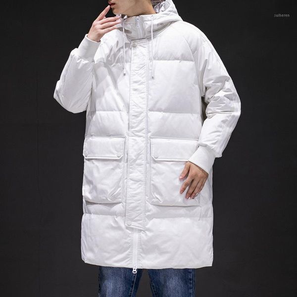 2020 autumn & winter new arrival long hooded loose cotton down coat pocket zipper cardigan thick cotton down coat, Black
2020 autumn & winter new arrival long hooded loose cotton down coat pocket zipper cardigan thick cotton down coat, Black