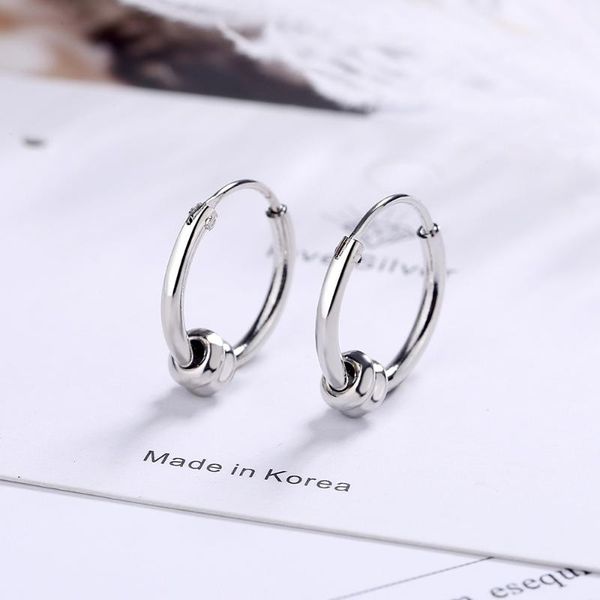 stud 925 sterling silver korean round bead earrings fashion handmade couple statement jewelry women eh1195, Golden;silver
stud 925 sterling silver korean round bead earrings fashion handmade couple statement jewelry women eh1195, Golden;silver