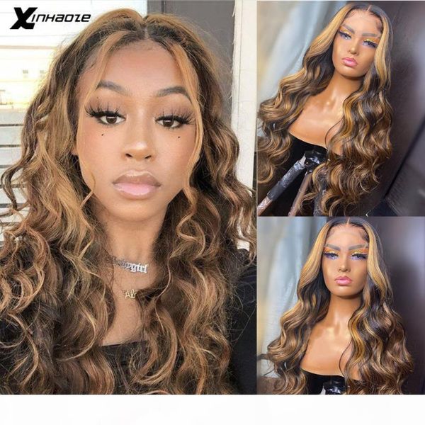 highlight 13x6 lace front human hair wigs wavy pre plucked brazilian remy honey blonde middle part lace front wigs for women, Black;brown
highlight 13x6 lace front human hair wigs wavy pre plucked brazilian remy honey blonde middle part lace front wigs for women, Black;brown