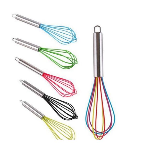 10 inch egg beater whisk stirrer color silicone egg whisk stainless steel handle egg mixer household baking tool cyz2878 0x92e
10 inch egg beater whisk stirrer color silicone egg whisk stainless steel handle egg mixer household baking tool cyz2878 0x92e