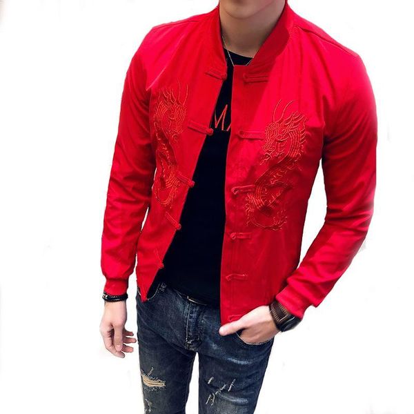 loldeal embroidery men jacket buckle slim bomber design streetwear baseball coat long sleeve solid color hip hop, Black;brown
loldeal embroidery men jacket buckle slim bomber design streetwear baseball coat long sleeve solid color hip hop, Black;brown