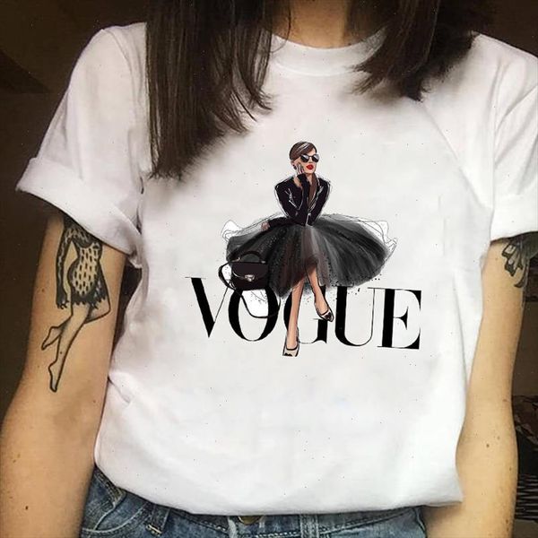 women clothes print short cartoon elegant ladies summer style women printed ladies casual tee shirt t female t shirt, White
women clothes print short cartoon elegant ladies summer style women printed ladies casual tee shirt t female t shirt, White