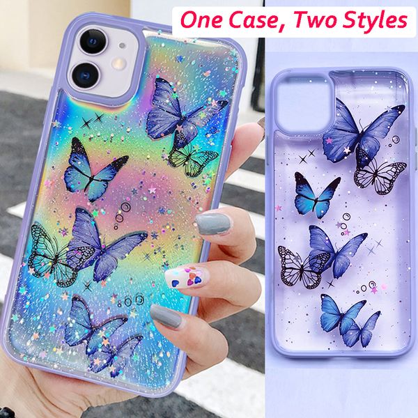 gradient rainbow laser butterfly case for iphone se 2020 11 pro max xs x xr 8 7 plus 6 6s 12 mini glitter clear silicone cover
gradient rainbow laser butterfly case for iphone se 2020 11 pro max xs x xr 8 7 plus 6 6s 12 mini glitter clear silicone cover