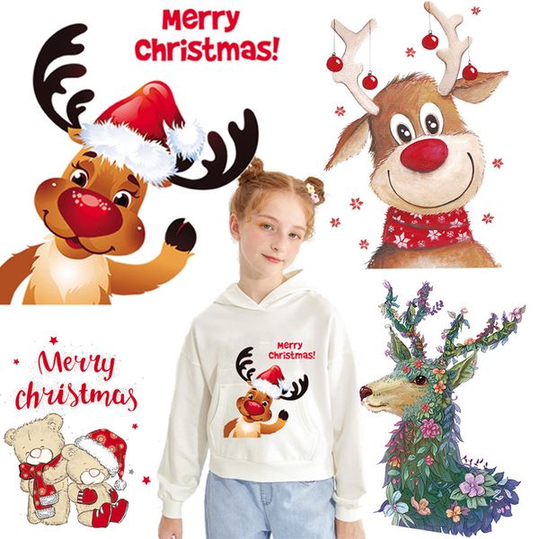 iron transfer ironing on for deer clothing snowman christmas santa claus stickers patches heat print
iron transfer ironing on for deer clothing snowman christmas santa claus stickers patches heat print