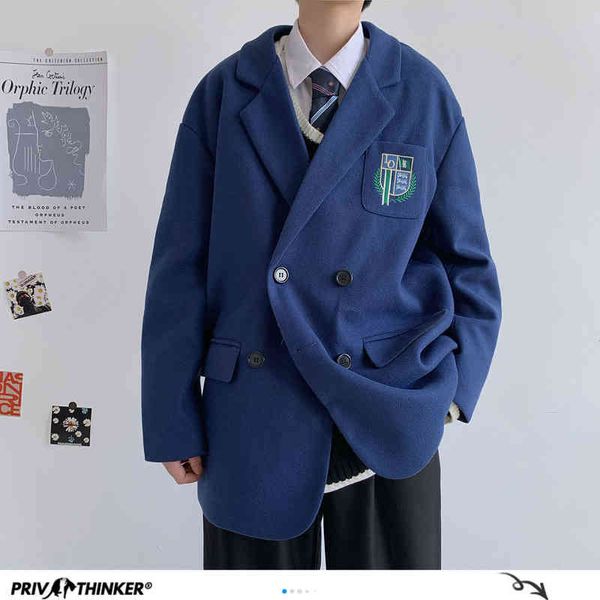 privathinker men's casual oversize windbreaker thickened warm embroidery jk coats winter woman japanese style clothing u9j0, Black;brown
privathinker men's casual oversize windbreaker thickened warm embroidery jk coats winter woman japanese style clothing u9j0, Black;brown