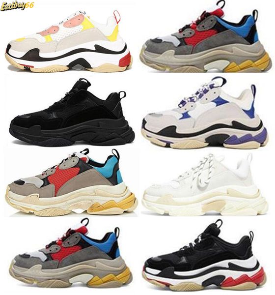 new triple s low old dad sneakers combination soles boots mens womens new fashion casual shoes orinigal cheap, Black
new triple s low old dad sneakers combination soles boots mens womens new fashion casual shoes orinigal cheap, Black