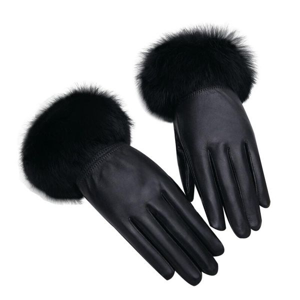 five fingers gloves 2021 winter fur genuine leather women feminino real sheepskin finger black/brown motorcycl mittens guantes mujer, Blue;gray
five fingers gloves 2021 winter fur genuine leather women feminino real sheepskin finger black/brown motorcycl mittens guantes mujer, Blue;gray