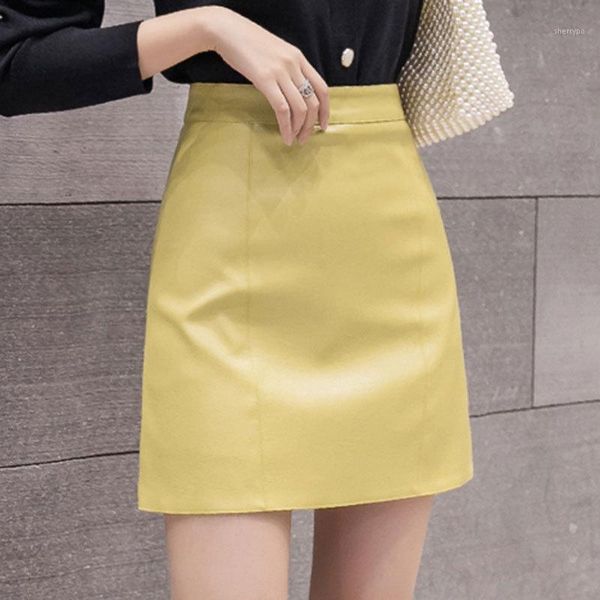 5 colors pu leather autum winter women skirts mini a line women's high waist faux leather skirt jupe femme faldas mujer moda1, Black
5 colors pu leather autum winter women skirts mini a line women's high waist faux leather skirt jupe femme faldas mujer moda1, Black