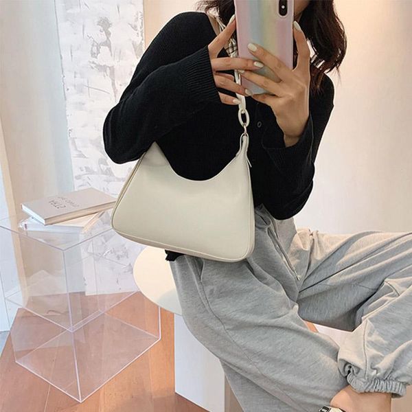shoulder bags retro soft pu leather baguette women solid color fashion 2021 designer handbag and purse
shoulder bags retro soft pu leather baguette women solid color fashion 2021 designer handbag and purse