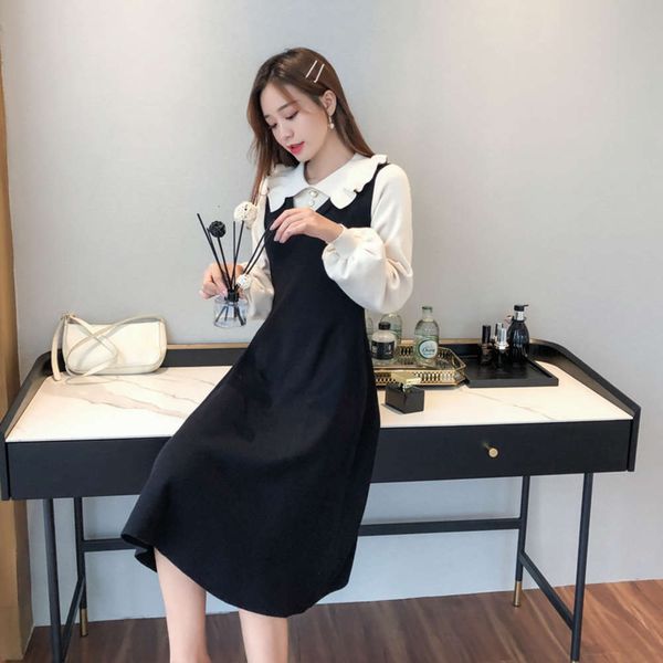 knitting winter lactation wear 2020 sweater drs medium length pregnant women's skirt, White
knitting winter lactation wear 2020 sweater drs medium length pregnant women's skirt, White