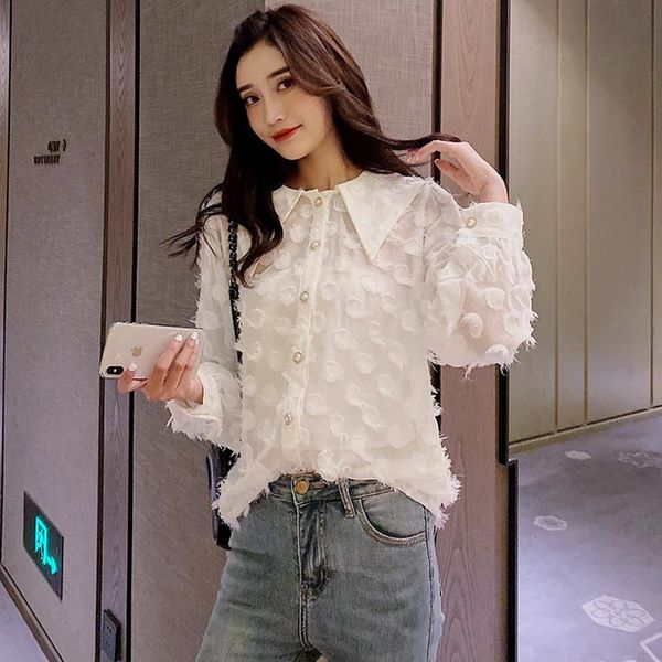 2020 fashion autumn korean chiffon shirt women's blouses casual long sleeve elegant loose white blouse girls female clothes
2020 fashion autumn korean chiffon shirt women's blouses casual long sleeve elegant loose white blouse girls female clothes