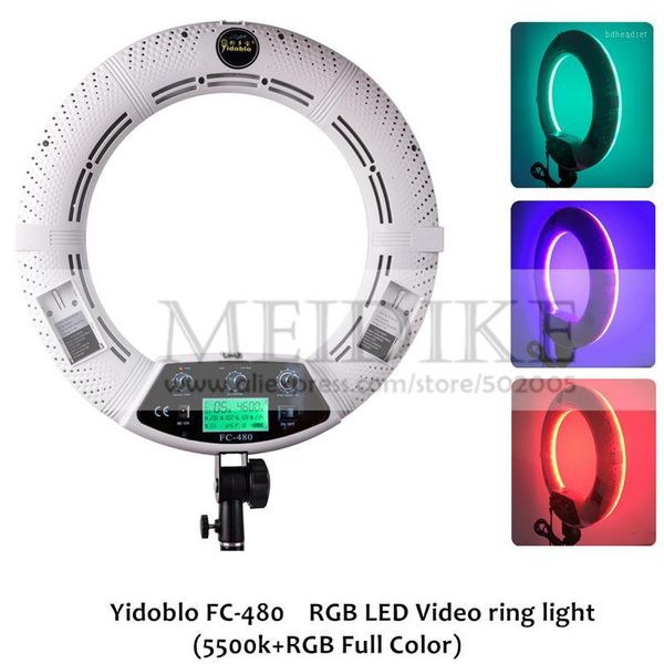 yidoblo fc-480 adjust fashion rgb led ring light 480 led video makeup lamp pgraphy studio broadcast light +2m stand+ bag1
yidoblo fc-480 adjust fashion rgb led ring light 480 led video makeup lamp pgraphy studio broadcast light +2m stand+ bag1