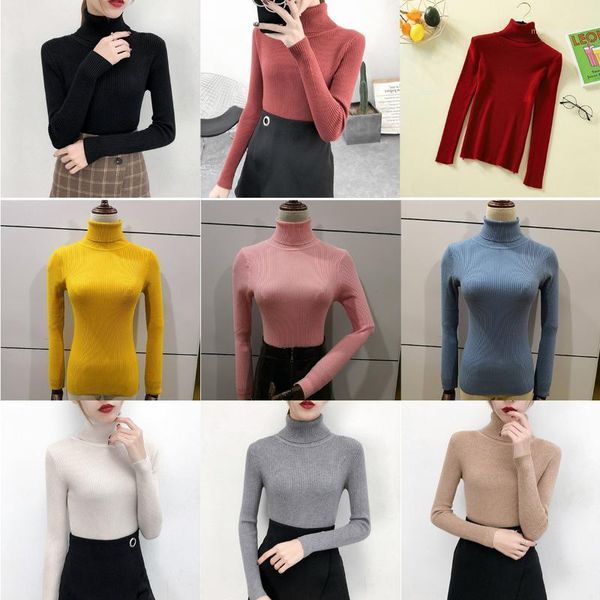 women's sweaters 2021 arrivals long sleeve warm slim 12 color pure knitwear for autumn and winter1, White;black
women's sweaters 2021 arrivals long sleeve warm slim 12 color pure knitwear for autumn and winter1, White;black