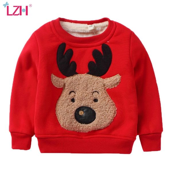 lzh 2020 winter autumn plus velvet thickening sweatshirt for children warm christmas clothes fawn sweater for girl boy 1-8 years lj201127, Black
lzh 2020 winter autumn plus velvet thickening sweatshirt for children warm christmas clothes fawn sweater for girl boy 1-8 years lj201127, Black