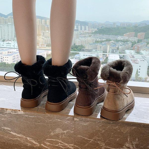 woman flat boots booties ladies women shoes autumn winter footwear round toe lace up plush luxury designer low rock 2020 fur, Black
woman flat boots booties ladies women shoes autumn winter footwear round toe lace up plush luxury designer low rock 2020 fur, Black