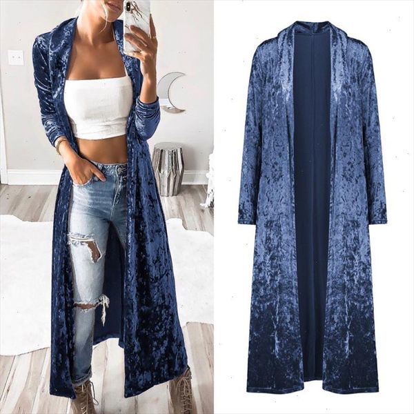 autumn women open front long sleeve velvet coat fashion lapel neck slim windbreaker party maxi long jacket cardigan drop, Tan;black
autumn women open front long sleeve velvet coat fashion lapel neck slim windbreaker party maxi long jacket cardigan drop, Tan;black