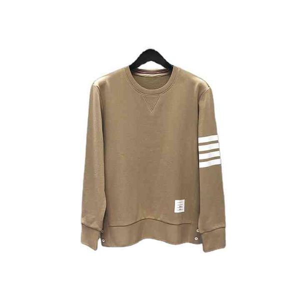 men's sweatshirt clothing classic cotton khaki engineered 4-bar jersey sweatshirts men o-neck slim casual custom, Black
men's sweatshirt clothing classic cotton khaki engineered 4-bar jersey sweatshirts men o-neck slim casual custom, Black