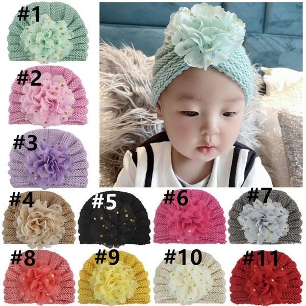 christmas kids designer hats infant toddle gold flower knitted caps headbands hat bandanas baby girl hair accessories children turban cap, Yellow
christmas kids designer hats infant toddle gold flower knitted caps headbands hat bandanas baby girl hair accessories children turban cap, Yellow
