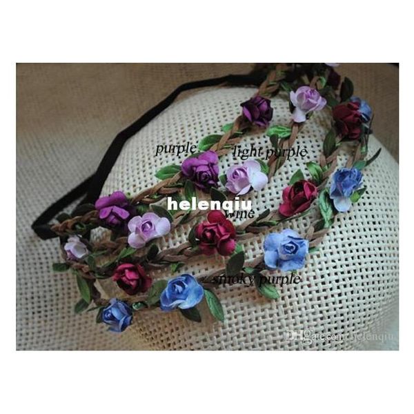 wholesale - bride bohemian flower headband festival wedding floral garland hair band headwear hair acc sqcnji homes2007, Silver
wholesale - bride bohemian flower headband festival wedding floral garland hair band headwear hair acc sqcnji homes2007, Silver