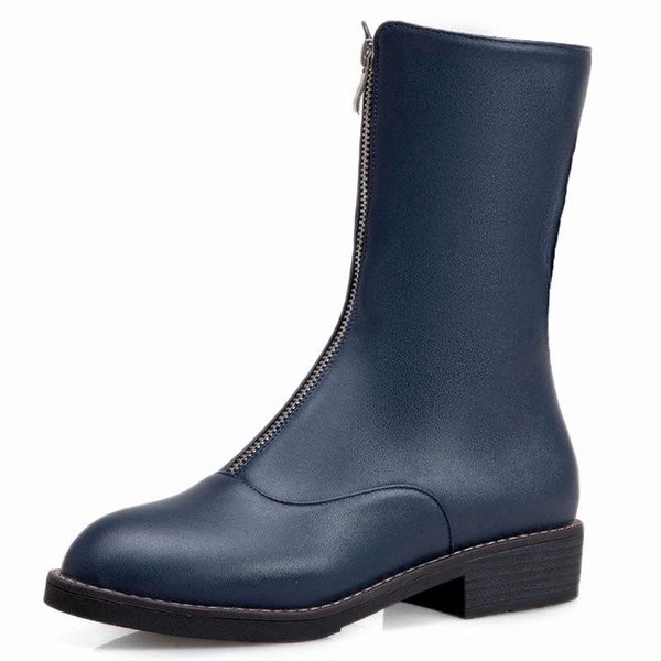 women's leather boots booties ladies big size shoes woman zipper luxury designer round toe low heels booties rubber large size, Black
women's leather boots booties ladies big size shoes woman zipper luxury designer round toe low heels booties rubber large size, Black