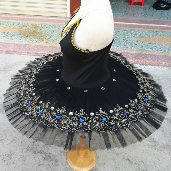 black professional ballet tutus for girls child swan lake ballet dress dance clothes pancake ballerina figure skating dress, Black;red
black professional ballet tutus for girls child swan lake ballet dress dance clothes pancake ballerina figure skating dress, Black;red