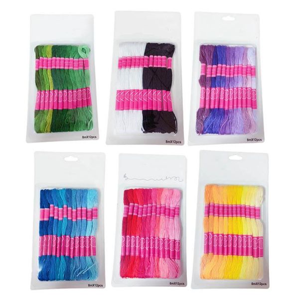 sewing notions & tools cross stitch cotton skeins gradient color diy floss kit similar dmc thread 12pcs embroidery, Black
sewing notions & tools cross stitch cotton skeins gradient color diy floss kit similar dmc thread 12pcs embroidery, Black