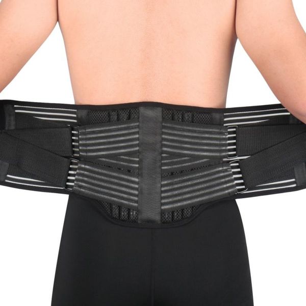 lumbar waist support belt strong lower back brace support corset belt waist trainer sweat slim for sports pain relief, Black;gray
lumbar waist support belt strong lower back brace support corset belt waist trainer sweat slim for sports pain relief, Black;gray