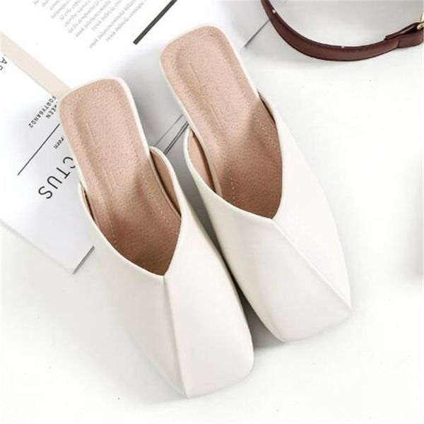 new women's autumn mules fashion lazy slippers size 33-43 woman slides ladies flip flops female sandals toe-covered shoes y200624, Black
new women's autumn mules fashion lazy slippers size 33-43 woman slides ladies flip flops female sandals toe-covered shoes y200624, Black