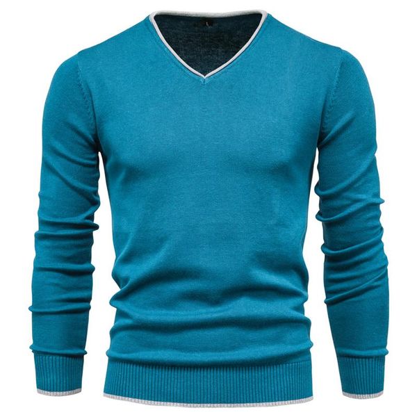 men's sweaters 2021 100% cotton pullover v-neck sweater solid color long sleeve autumn slim men casual pull clothing, White;black
men's sweaters 2021 100% cotton pullover v-neck sweater solid color long sleeve autumn slim men casual pull clothing, White;black