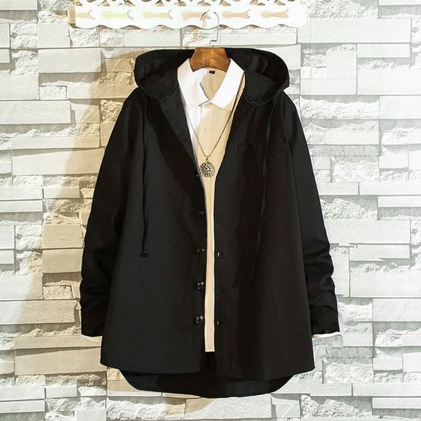 men's autumn winter casual new fashion trend windbreake coat hooded solid elastic windbreaker pocket trench jackets men #ss1, Tan;black
men's autumn winter casual new fashion trend windbreake coat hooded solid elastic windbreaker pocket trench jackets men #ss1, Tan;black