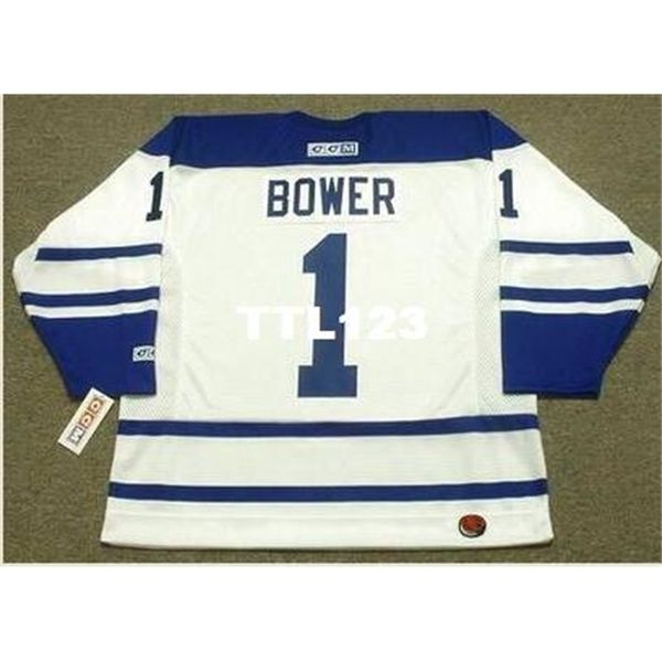 mens #1 johnny bower toronto maple leafs 1963 ccm away hockey jersey or custom any name or number retro jersey, Black
mens #1 johnny bower toronto maple leafs 1963 ccm away hockey jersey or custom any name or number retro jersey, Black
