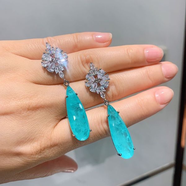 pansysen 925 sterling silver 10*30mm paraiba tourmaline emerald diamond gemstone dangle earrings fine jewelry drop shipping q1219
pansysen 925 sterling silver 10*30mm paraiba tourmaline emerald diamond gemstone dangle earrings fine jewelry drop shipping q1219