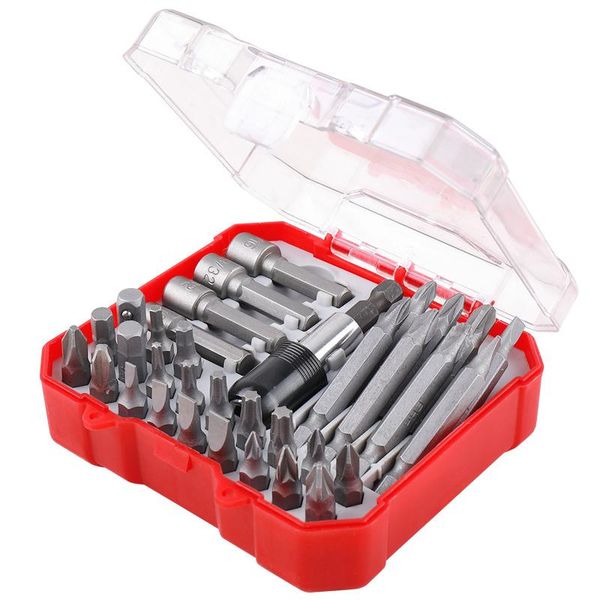34pcs 635мм shank hex electric скольжению шуруповерта против многоцелевой jewii phillips инструмент глава 1 4 бит набор принадлежностей yxlp
34pcs 635мм shank hex electric скольжению шуруповерта против многоцелевой jewii phillips инструмент глава 1 4 бит набор принадлежностей yxlp