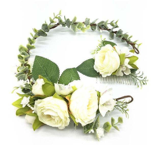 2pcs/set rose flower wreath crown festival headband women hair accessories headdress floral garlands wedding floral qyllyi
2pcs/set rose flower wreath crown festival headband women hair accessories headdress floral garlands wedding floral qyllyi