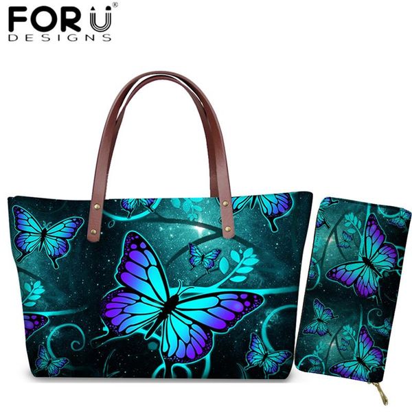 forudesigns casual spring messenger bags beauty butterflies print 2pcs/set handbags for women zipper shoulder bag large capacity
forudesigns casual spring messenger bags beauty butterflies print 2pcs/set handbags for women zipper shoulder bag large capacity