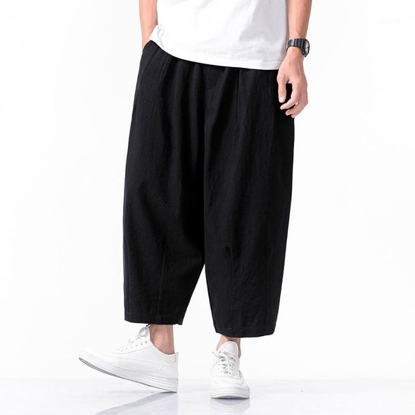 2020 man autumn casual wide leg harem pants mans japan style loose harem pants male big size solid jogging trousers streetwear1, Black
2020 man autumn casual wide leg harem pants mans japan style loose harem pants male big size solid jogging trousers streetwear1, Black