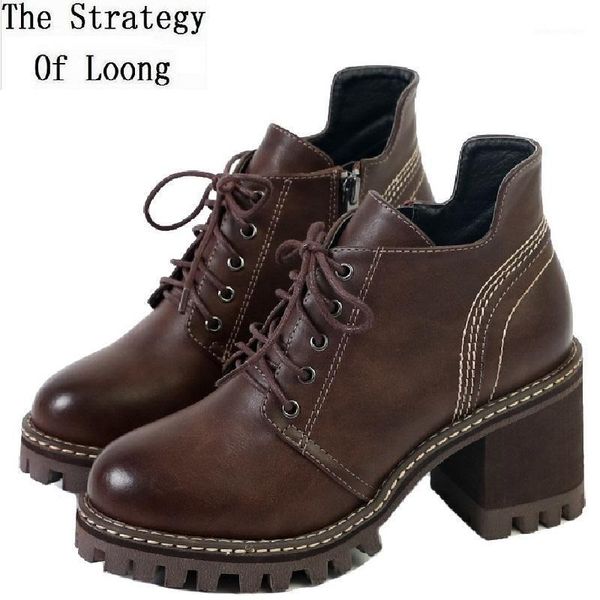boots european style slim spring autumn women platform thick high heels ankle equestrian winter ladies plush lace-up short boots1, Black
boots european style slim spring autumn women platform thick high heels ankle equestrian winter ladies plush lace-up short boots1, Black